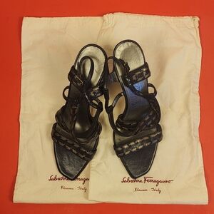 Salvatore Ferragamo strap Sandals - Made in Italy
